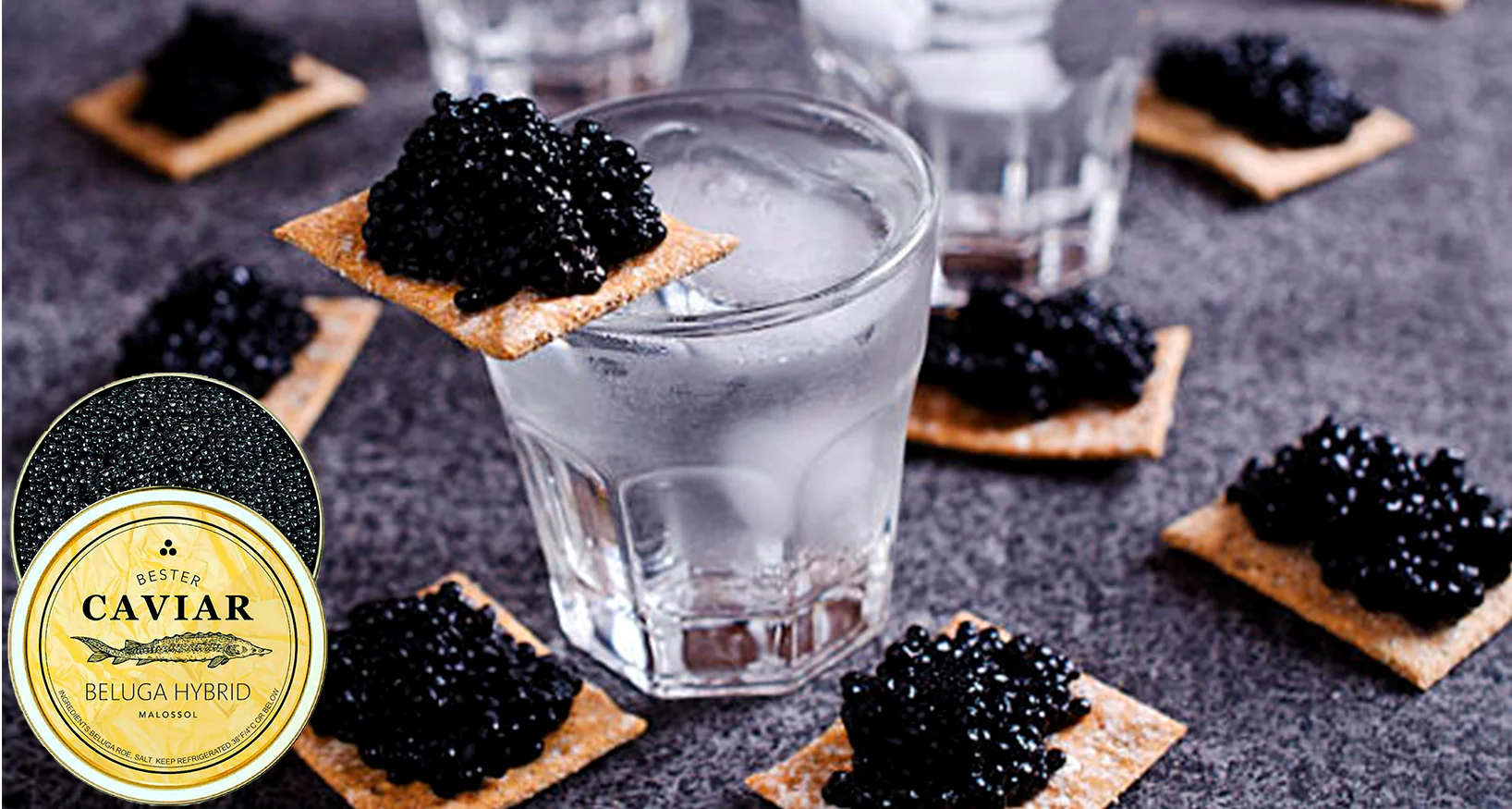 Caviar with Vodka: long-held tradition