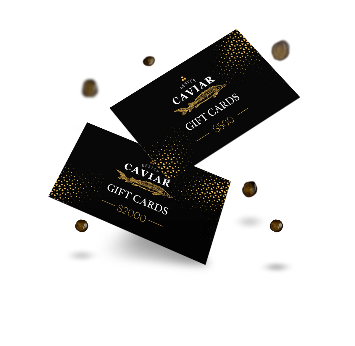Caviar Gift Cards - sophistication in simple things | Bester Caviar Store