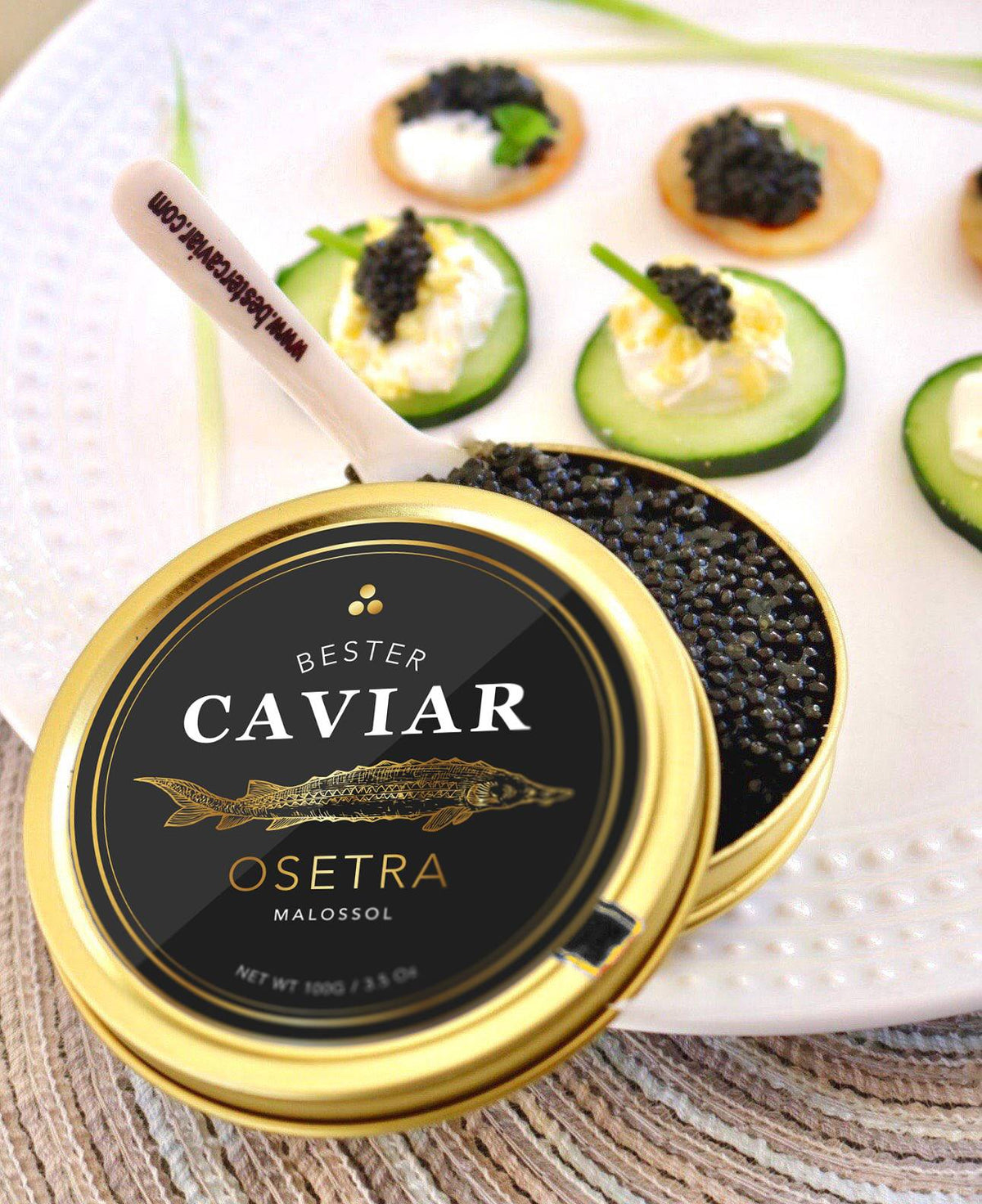 How to Serve Caviar Appetizers