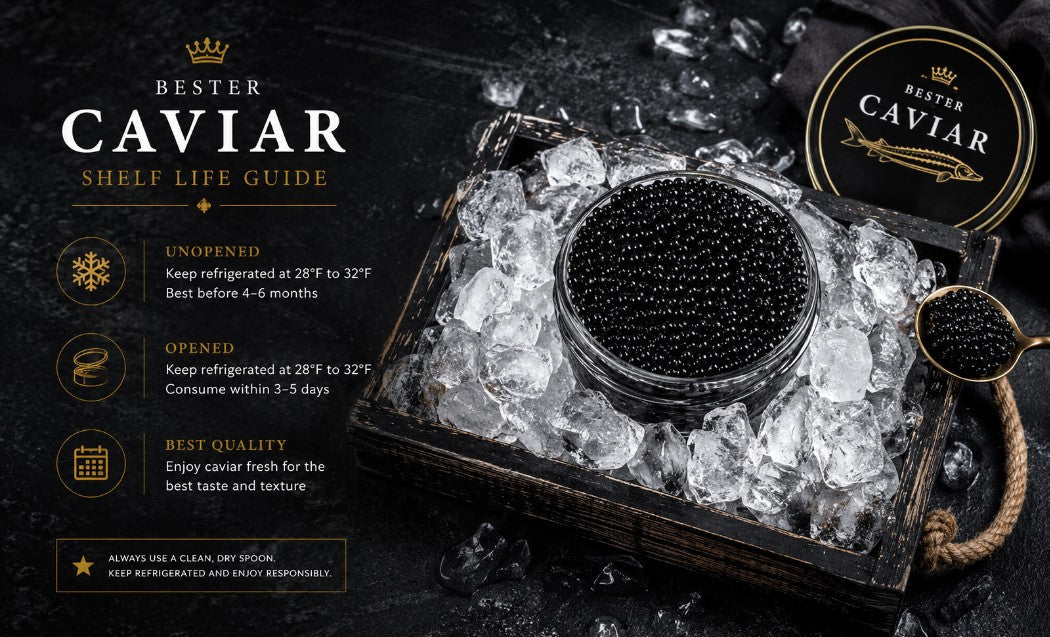 Caviar Shelf Life: How Long Can Caviar Really Last and How to Make It Last Longer