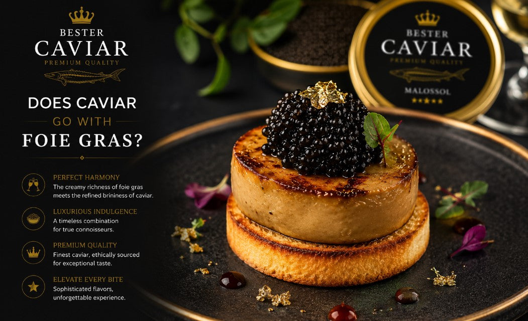 Does Caviar Go With Foie Gras? - Bester Caviar Experts' Opinion