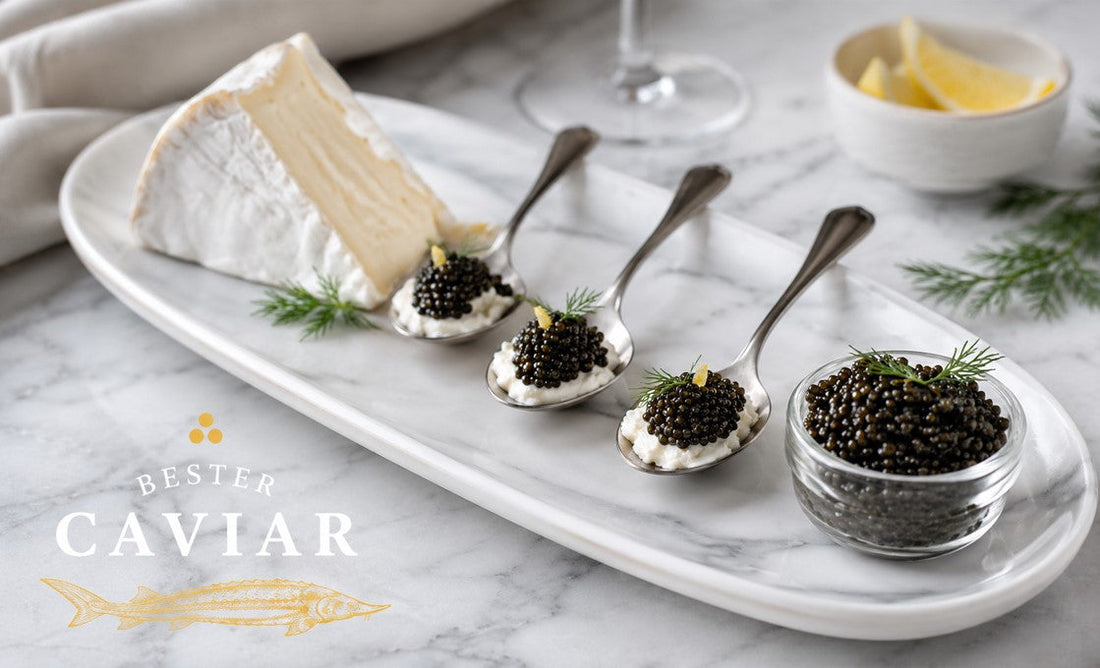 Have you ever tried pairing black caviar with cheese? Bester's Caviar Guide