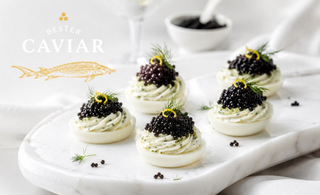 Eggs with Caviar — Best Recipes by Bester Caviar