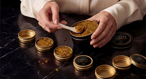 Caspian Osetra Karat Amber - Caviar Gift Set