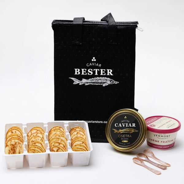 Caspian Osetra Karat Black - Gift Set