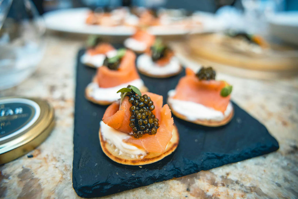 Scottish Smoked Salmon & Royal Osetra Caviar Bundle