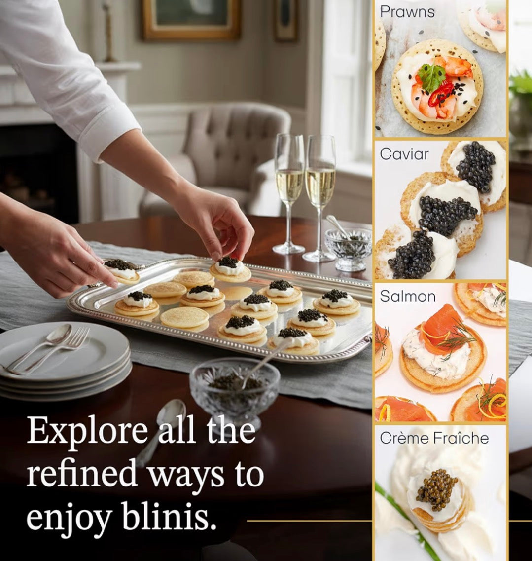 Russian Mini Blinis (36 pieces/pack)