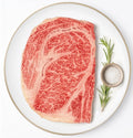 Japanese A5 Wagyu Beef Steak with Umami and Savory Flavor- Hand-Cut Premium Beef Ribeye