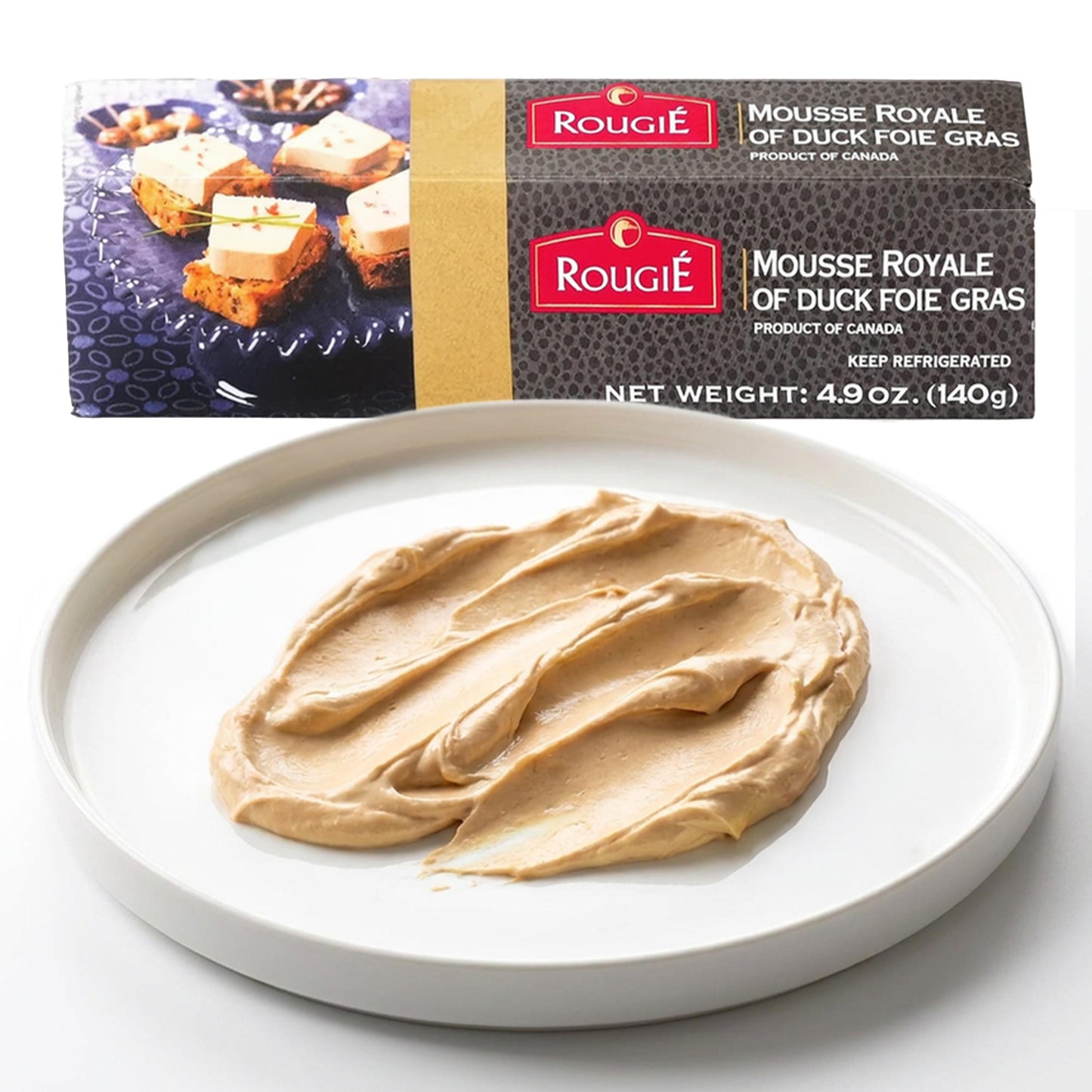 MOUSSE ROYALE OF DUCK FOIE GRAS WITH TRUFFLES 4.9 oz