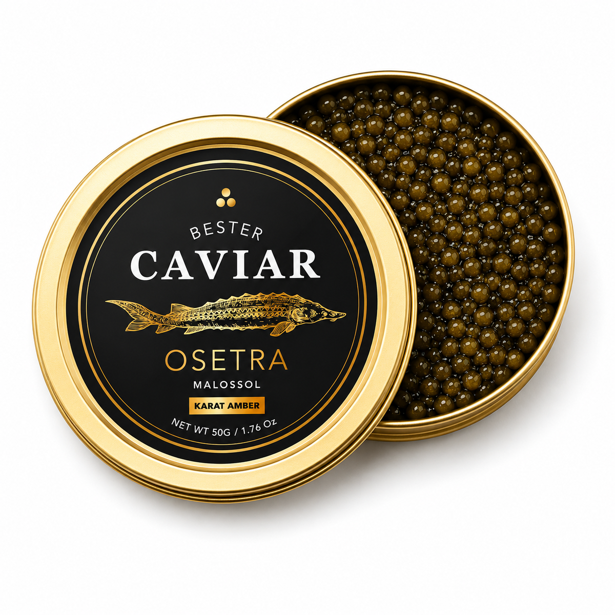 Caspian Osetra Karat Amber (Caspian Sea)