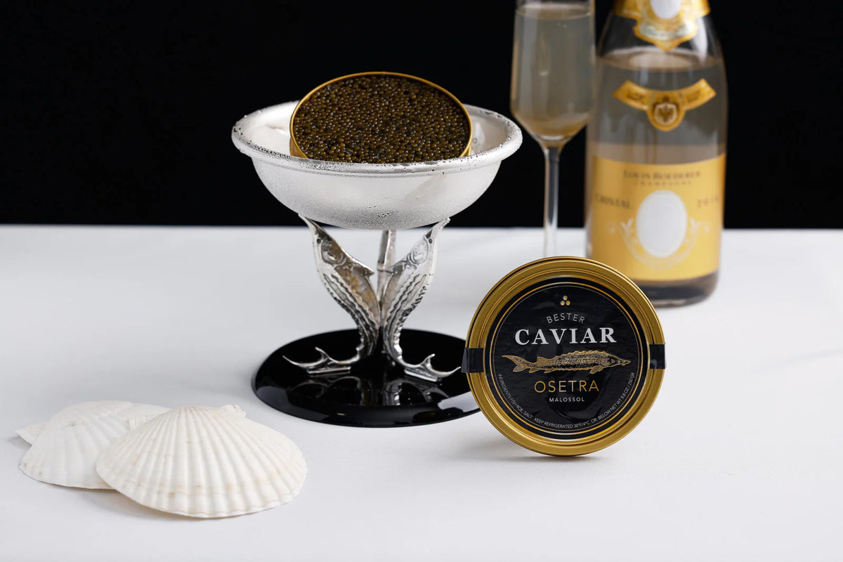 Caspian Osetra Karat Amber - Caviar Gift Set