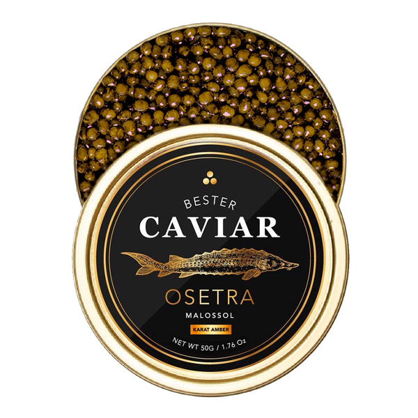 Caspian Osetra Karat Amber - Caviar Gift Set
