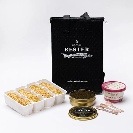 Boîtes en étain de caviar sous vide de haute qualité 50g 100g
