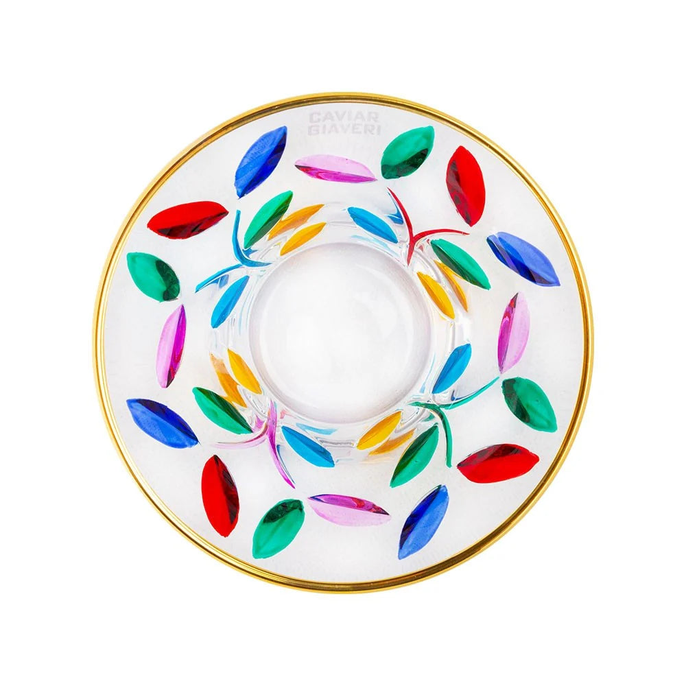 Venetian Glass Caviar Holder