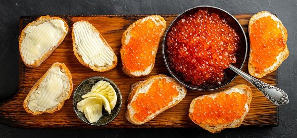 Salmon Roe Keta Red Caviar, Keta Ikura