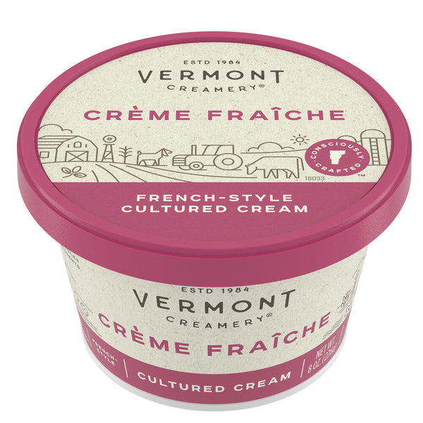 Vermont Creme Fraiche 8oz - Bester Caviar