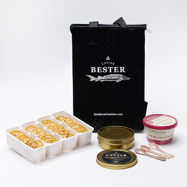 River Beluga Caviar - Kaluga Hybrid Gift Set - Bester Caviar
