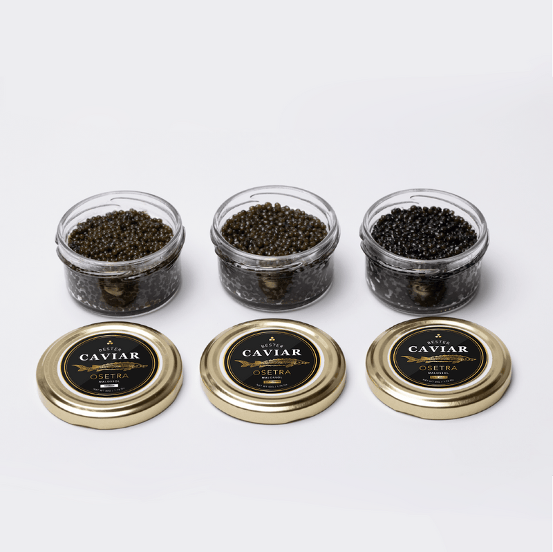 Caviar Gourmet Set Sampler